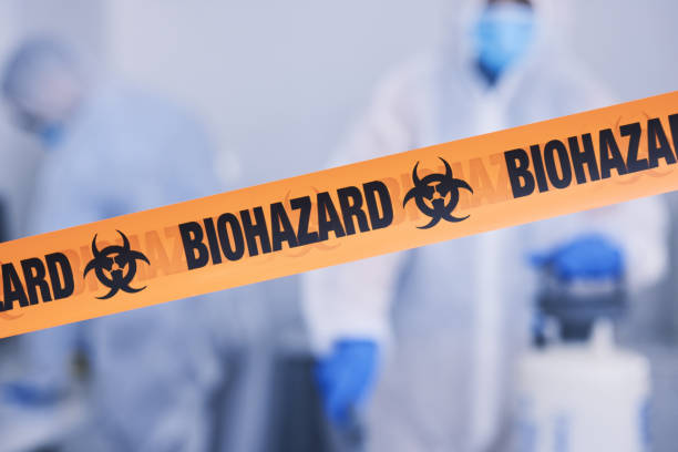 Professional Infectious Disease Decontamination technician working in Westville, IN